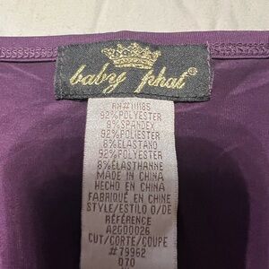 Baby Phat Purple Dress